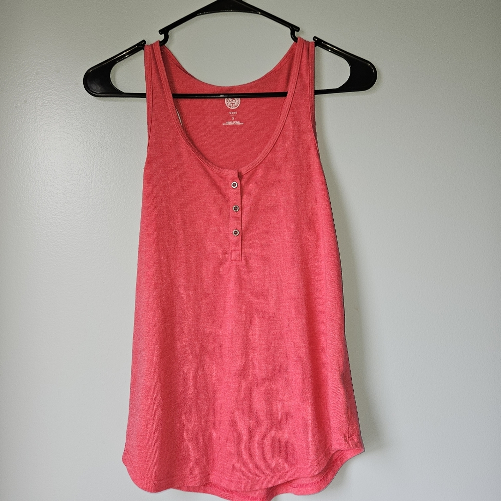 Womens Red Tank Top (S)